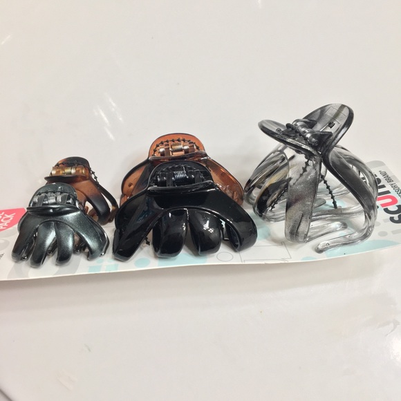 π Conair Scunci Jaw Clips, 5 Pack - Picture 5 of 6